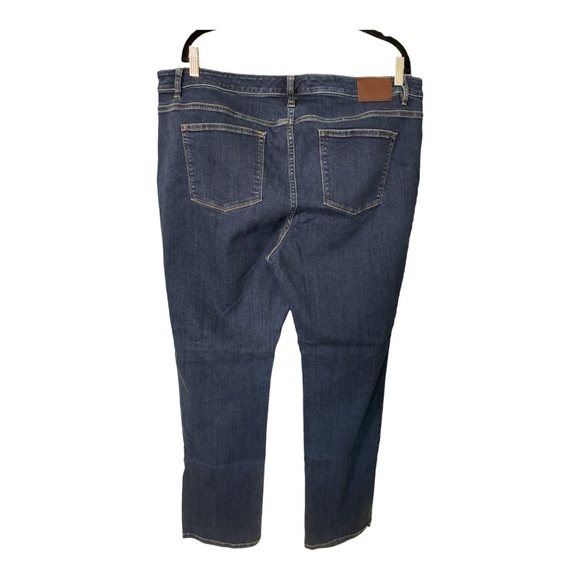 Ralph Lauren Indigo Straight Leg Jeans - Size 18W Preppy, Plus size, Western - Picture 2 of 4